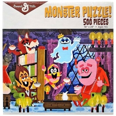 Monster Cereal 500 Piece Puzzle
