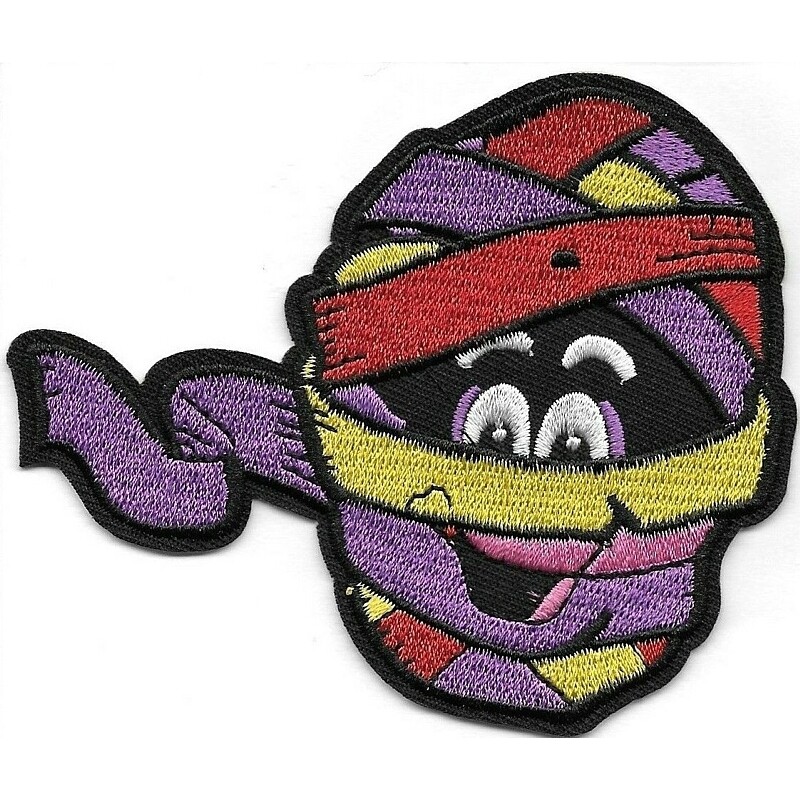 Yummy Mummy Monster Cereal Embroidered Head Patch