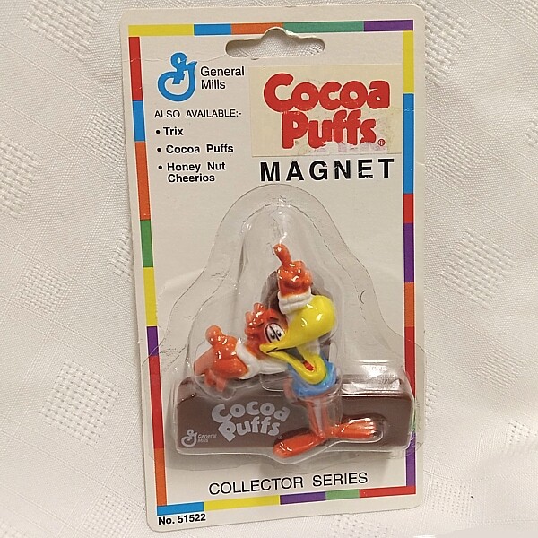 General Mills Sonny the Cuckoo Bird Cocoa Puffs Magnetic Clip