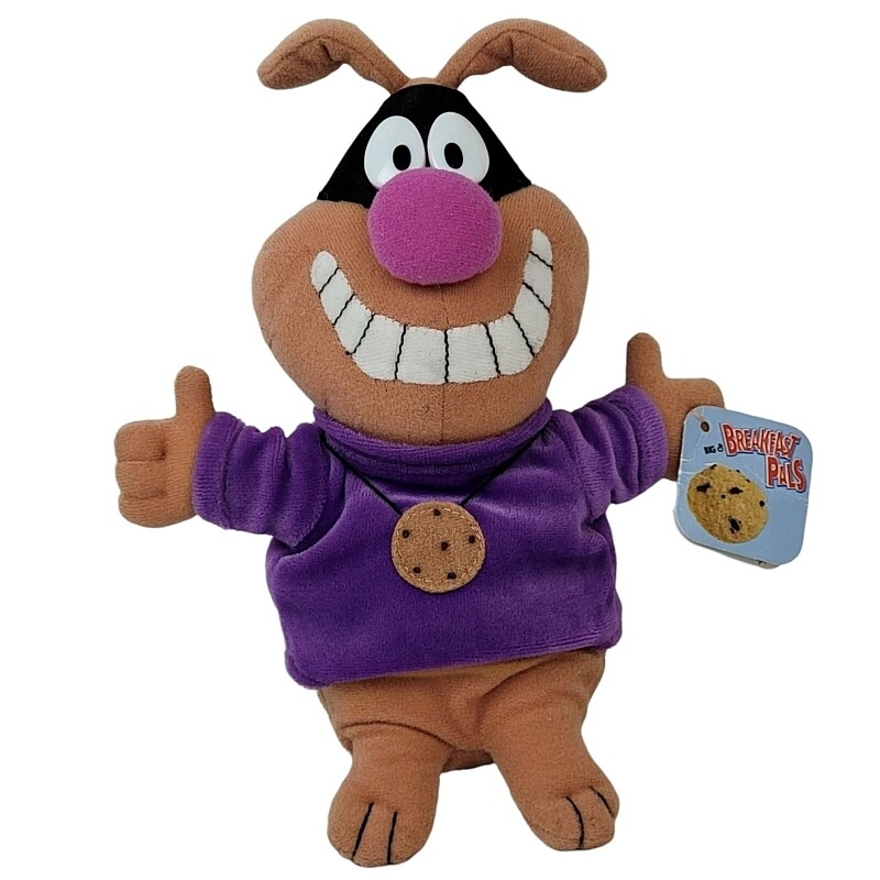 9"H Chip Cookie Crisp Breakfast Pals Beanbag Character