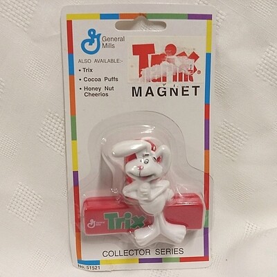 General Mills Trix Rabbit Magnetic Clip