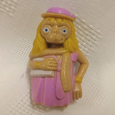 E.T. The Extra-Terrestrial PVC Figure Dressed as Woman