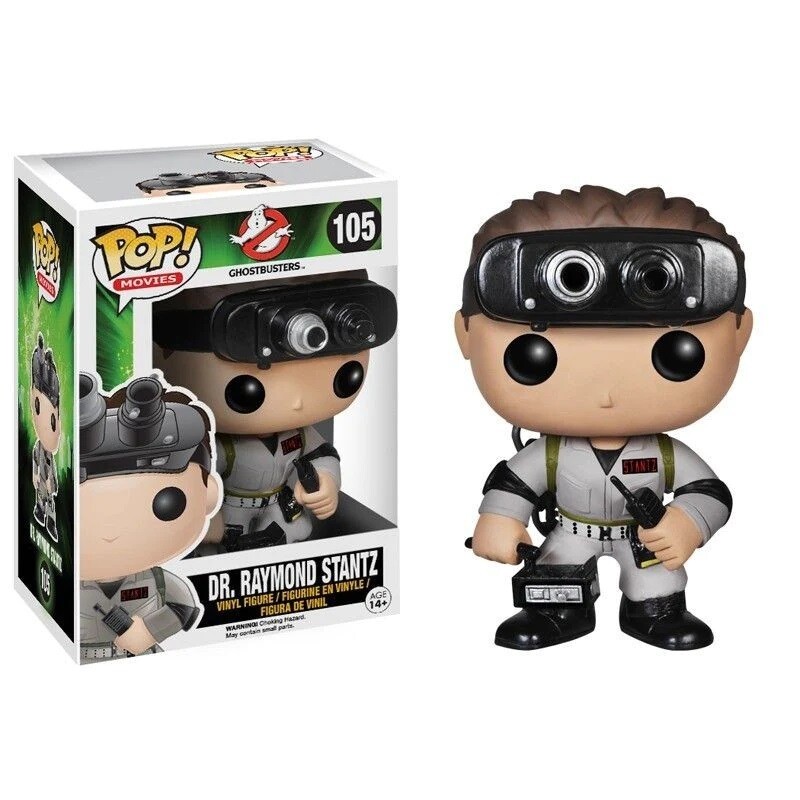 Ghostbusters Dr. Raymond Stantz 3 3/4&quot;H POP! Movies Vinyl Figure #105