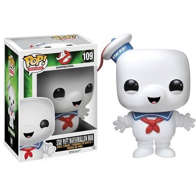 Ghostbusters 6"H Super Sized Stay Puft Marshmallow Man POP! Movies Vinyl Figure #109