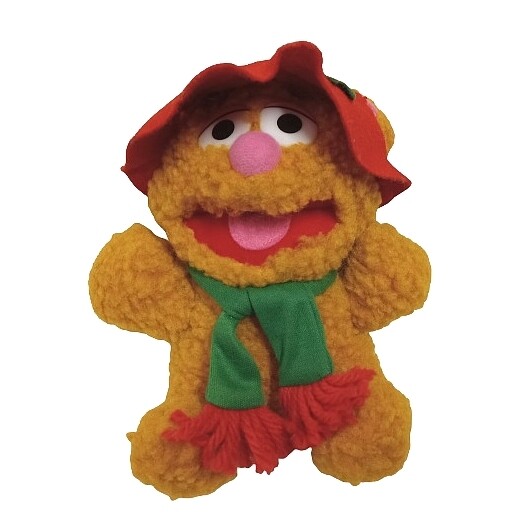 Muppets 8&quot;H Fozzie Bear McDonald&#39;s Plush 1987