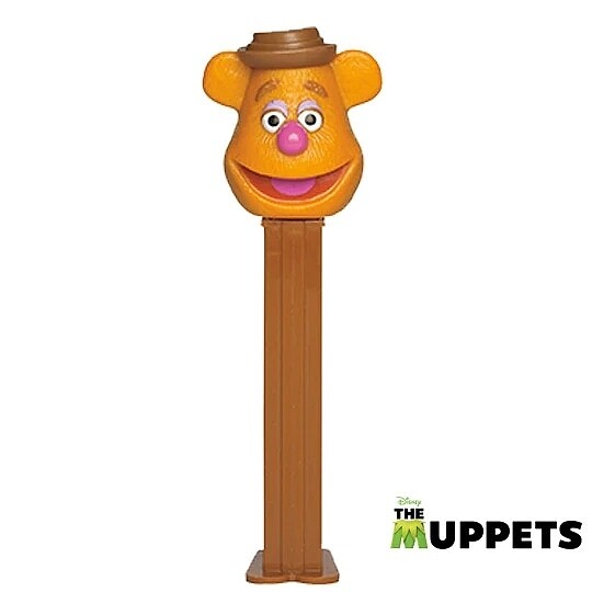 Muppets Fozzie PEZ Dispenser Blue Package - RETIRED