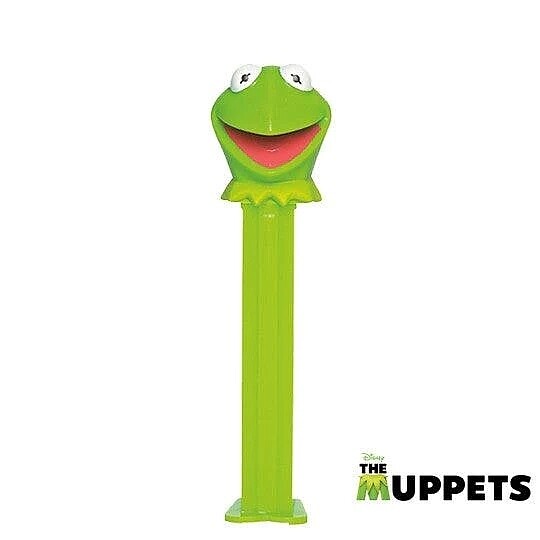 Muppets Kermit PEZ Dispenser Blue Package - RETIRED