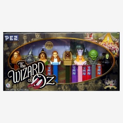 Wizard of Oz 70th Anniversary PEZ Dispensers Set of 8 in Collectible Box
