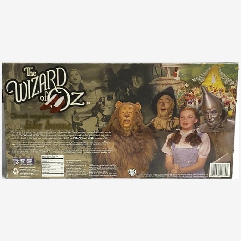 Wizard of Oz 70th Anniversary PEZ Dispensers Set of 8 in Collectible Box