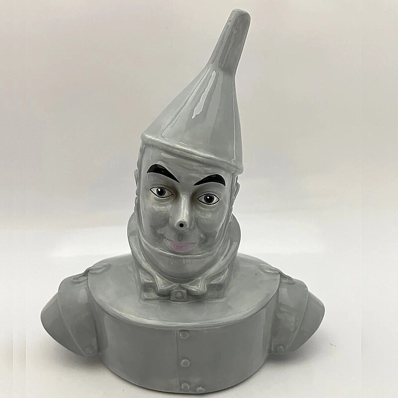 8&quot;H Wizard of Oz Tin Man Ceramic Bank