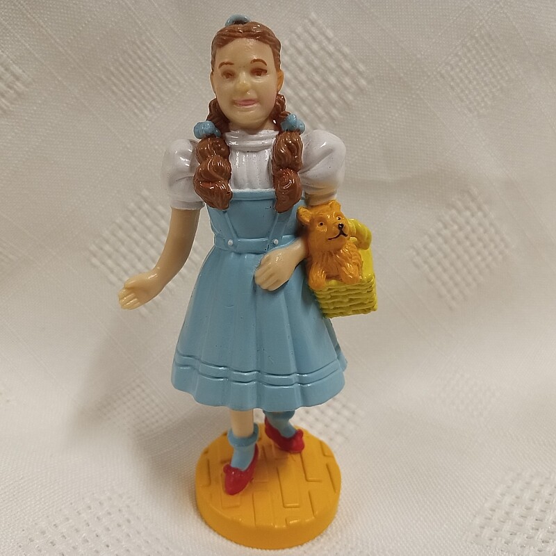 3 3/4&quot;H Wizard of Oz Dorothy &amp; Toto PVC Figure