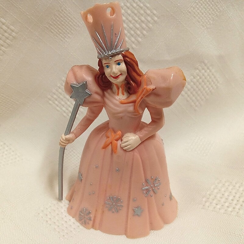 3 3/4"H Wizard of Oz Glinda the Good Witch PVC Figure