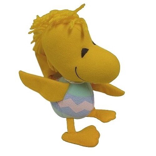 8"H Woodstock Plush with Easter Egg Body