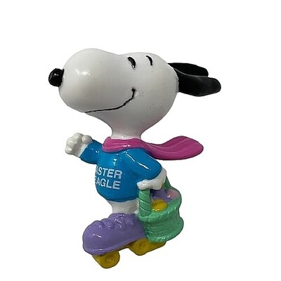 2 3/8"H Snoopy "Easter Beagle" PVC Figure