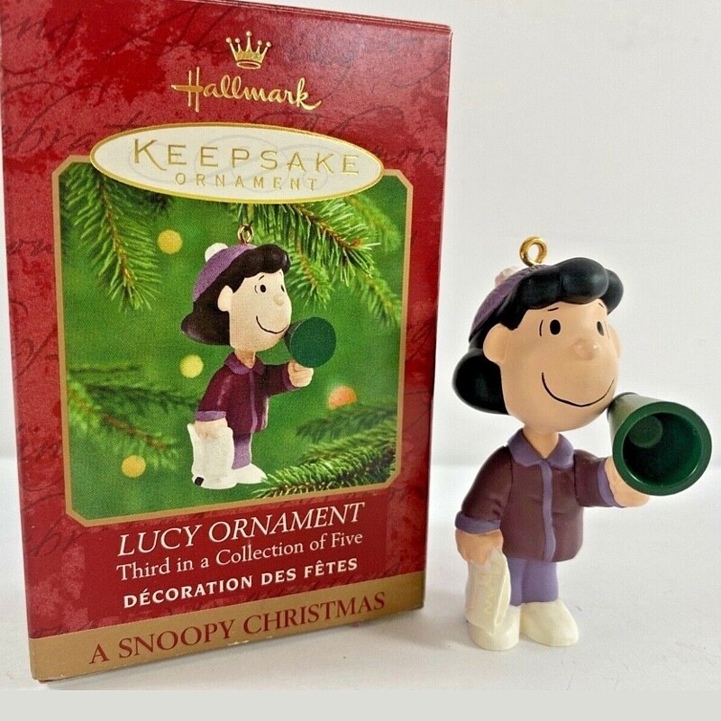 Peanuts Lucy Van Pelt Hallmark Keepsake Ornament