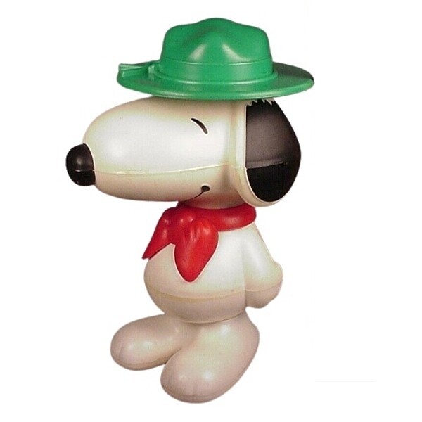 9&quot;H Snoopy Beagle Scout Vinyl Figural Puzzle