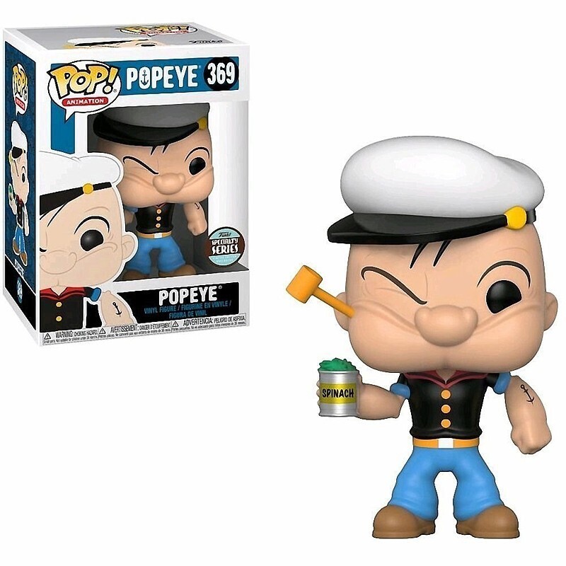 *DAMAGED BOX* Popeye 3 3/4&quot;H POP! Animation Vinyl Figure #369 - SPECIALTY SERIES
