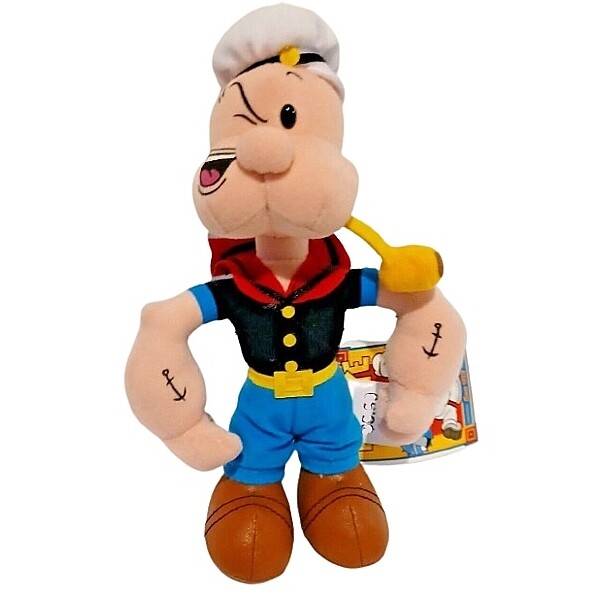 Popeye 8 1/2&quot;H Bean Bag Character