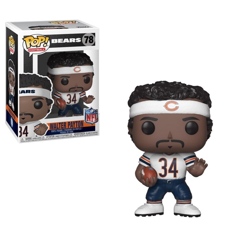 NFL Walter Payton Chicago Bears 3 3/4&quot;H POP! Football Vinyl Figure #78