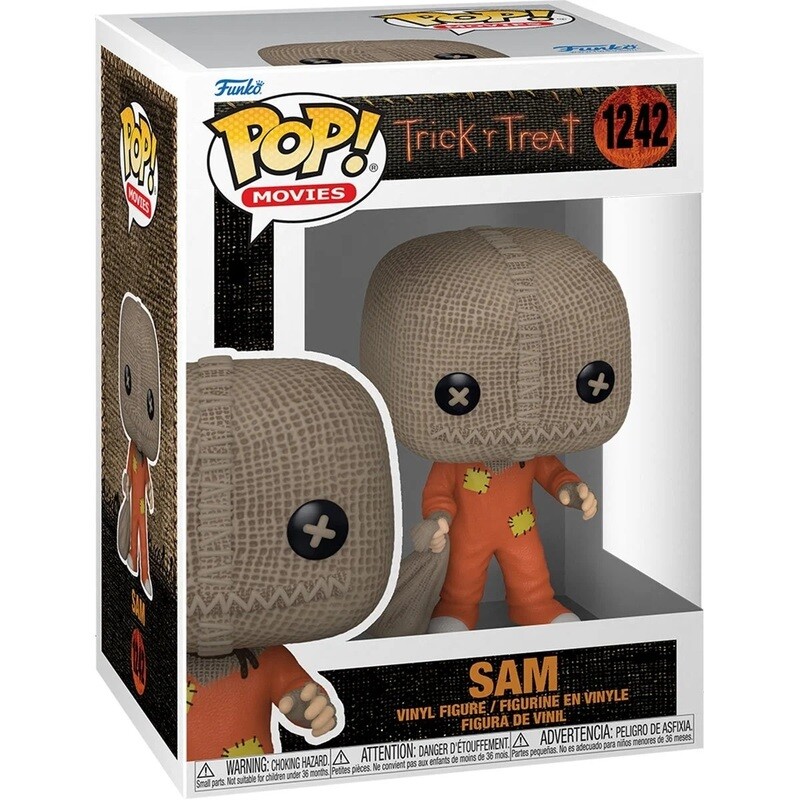 Sam from Trick &#39;R Treat  3 3/4&quot;H POP! Movies Vinyl Figure #1242