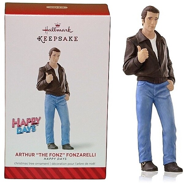 Happy Days Arthur &quot;The Fonz&quot; Fonzarelli  Hallmark Ornament