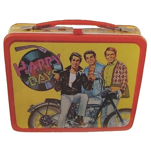 Happy Days Lunchbox Shaped Vinyl Magnet