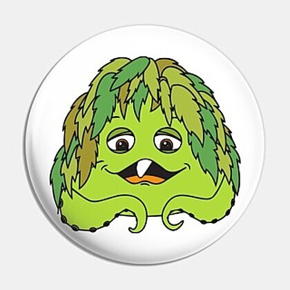 2 1/4"D Sigmund from "Sigmund and the Sea Monsters" Pinback Button