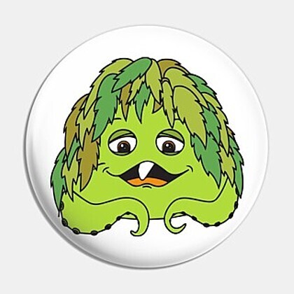 2 1/4&quot;D Sigmund from &quot;Sigmund and the Sea Monsters&quot; Pinback Button
