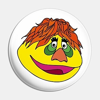 2 1/4&quot;D H.R. Pufnstuf Face Pinback Button