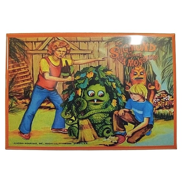 Sigmund and the Sea Monsters Metal Fridge Magnet