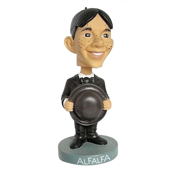 Alfalfa Little Rascals 7"H Bobblehead Doll