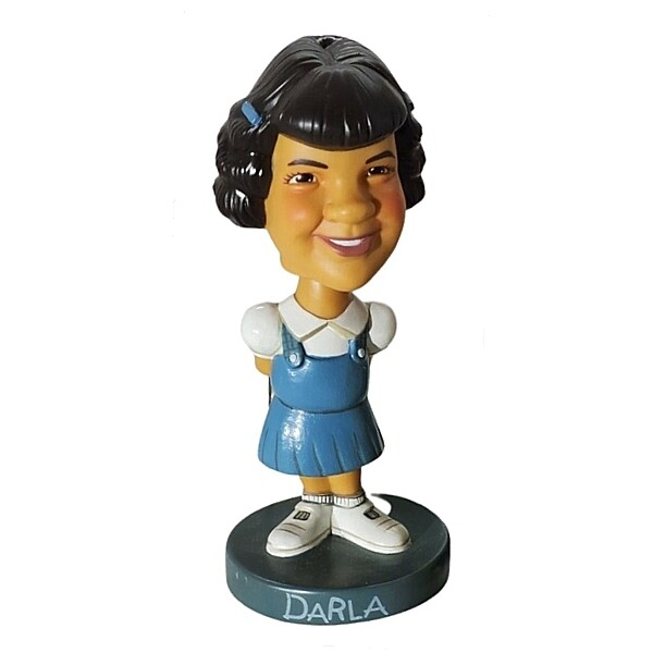 Darla Little Rascals 7"H Bobblehead Doll