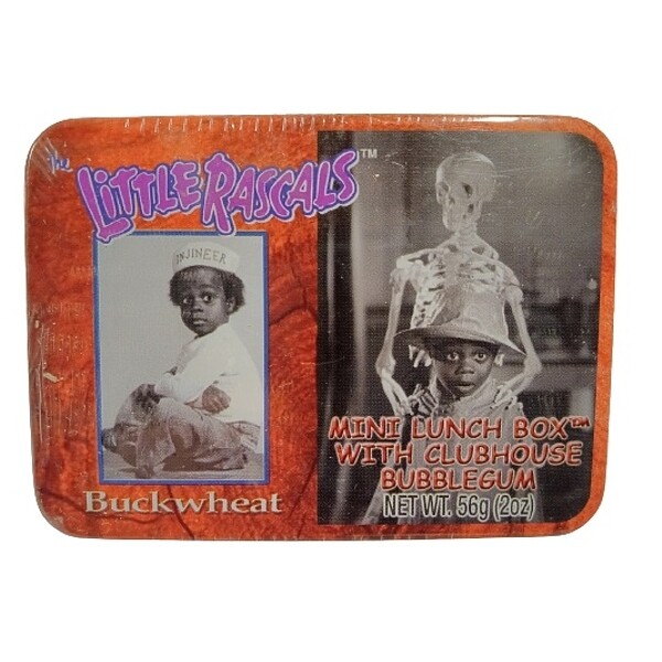 Little Rascals Buckwheat Mini Lunchbox Tin with Clubhouse Gum