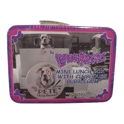 Little Rascals Pete Mini Lunchbox Tin with Clubhouse Gum