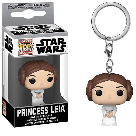 Star Wars Princess Leia Pocket POP! Keychain