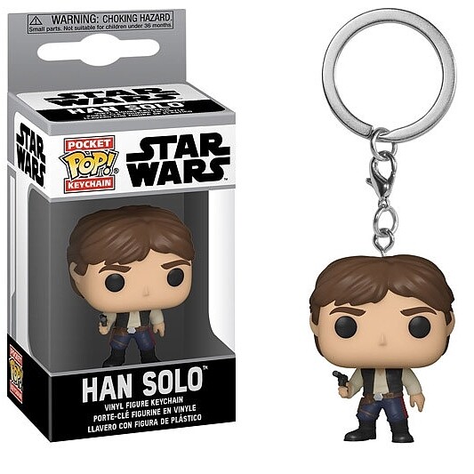 Star Wars Han Solo Pocket POP! Keychain
