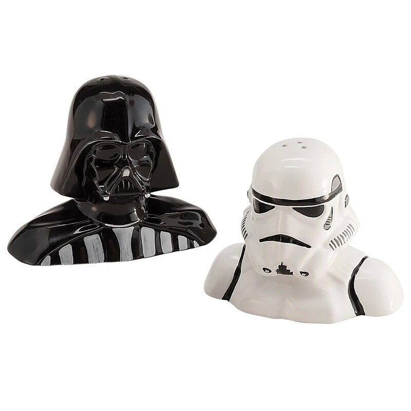 Star Wars Darth Vader and Stormtrooper Sculpted Salt and Pepper Set