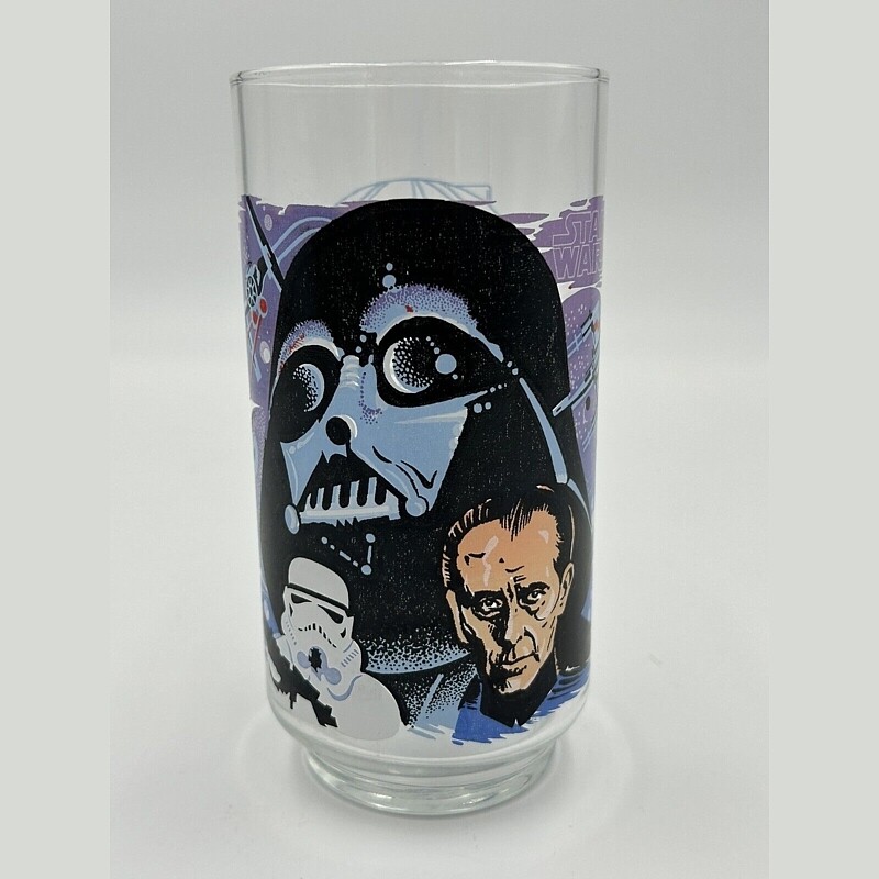 Star Wars Darth Vader Burger King Coke Glass - 1977 Glass