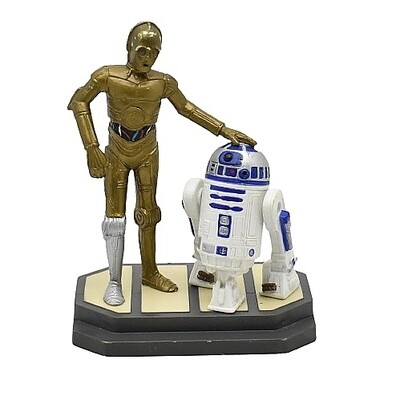 Star Wars 4 3/4"H R2-D2 and C-3PO Vinyl Statue
