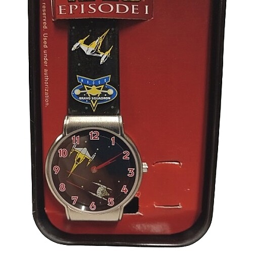 Star Wars Episode One Space Battle Watch in Tin