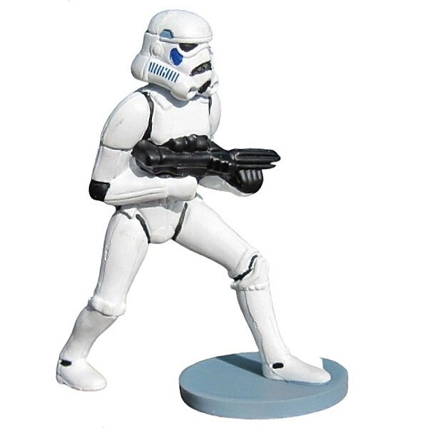 Star Wars 3"H Stormtrooper PVC Figure