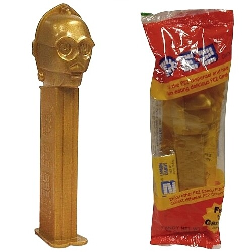 Star Wars C-3PO PEZ Dispenser in RED Package