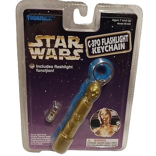 Star Wars C-3PO Flashlight Keychain