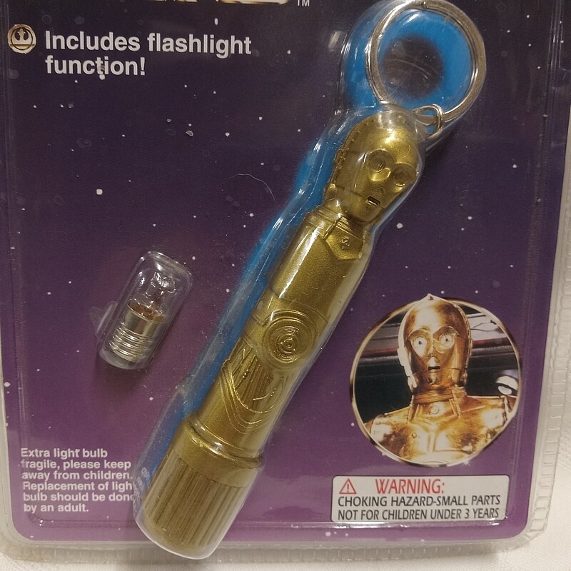 Star Wars C-3PO Flashlight Keychain