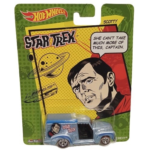 Hot Wheels Star Trek Real Riders - Scotty