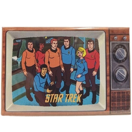 Star Trek (cartoon) Metal TV Magnet