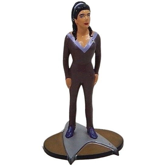 Star Trek TNG Commander Troi 4"H PVC Figure