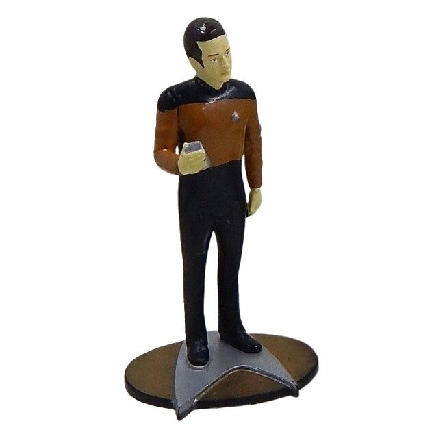 Star Trek TNG Lt. Data 4 1/4&quot;H PVC Figure