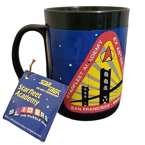 Star Trek Sliders - TNG Starfleet Academy- Plastic Sliding Puzzle Mug