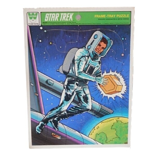 Star Trek Frame-Tray Puzzle - 1979 Whitman